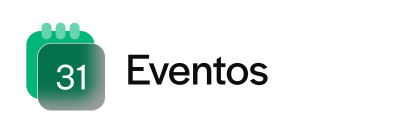 Ícono representativo de la sección de Eventos en Togie, con símbolo de calendario, fiesta o reunión.